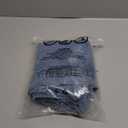 Kedera Womens Denim Jean Vest Classic Junior Button Up Cropped Distressed Sleeveless Jean Jacket (X-Large, Blue)