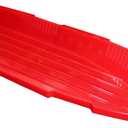 ESP 48" Sno Cruiser Toboggan – Two-Rider Sled – Tough Polyresin, Diamond-Polished Bottom – Red