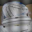 Serta Hotel Collection Bed Pillows King Size Set of 2, 400 Thread Count 100% Cotton Cover, Medium Support Gusseted Down Alternative Pillow for Back, Stomach or Side Sleepers, 18" x 34", White