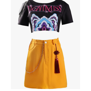 Women Girls Kpop Costume Rumi Zoey Mira Cosplay Outfits L