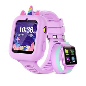 Smart Watch for Kids Girls Gift Age 3-12 with 39 Games Alarm Clock Camera Video Music Player Pedometer Flashlight 12/24 hr HD Touch Screen Kids Smart Watch Birthday Toys for 4 5 6 7 8 9 10 Year Olds