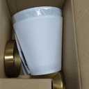 Battery Operated Wall Sconces Set of Two, Wireless Battery Wall Light with 10000mAh RGB Dimmable Magnetic Bulb and Remote, Rechargeable Sconce Wall Decor for Bedroom Living Room Hallway (Brass)