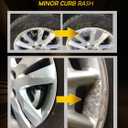 Black Rim Touch Up Paint Compatible with Kia, Wheel Scratch Repair Paint Pen Curb Rash Scuff Exact Match Scratch Repair Remover Car, 0.42 Fl Oz (EXP 02/04/26)