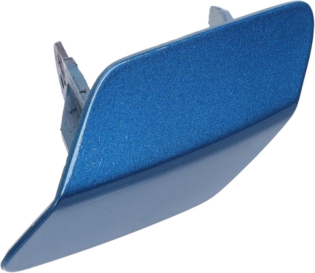 No.51118067969 Front Left Side Bumper Headlight Washer Nozzle Cover Cap for BMW 320i 2013-2018 Blue Bumper Trim Nozzle Cover 1 Pc