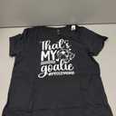 My Goalie Soccer Goalkeeper Mom of A Soccer Goalie Mama T-Shirt S