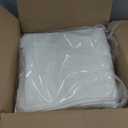 Amazon Basics Highly Absorbent, Fast Drying 100% Cotton Washcloths for Bathroom, Machine Washable, Soft, 12 x 12 in, White, 60-Pack