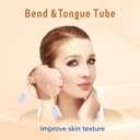 Quiet&Far High Frequency Facial Machine Skin Care Tool for Wrinkles Reducing Skin Tightening High Frequency Facial Wand with 4 Tubes