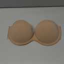 JOATEAY Strapless Backless Bra for Big Busted Women Sticky Invisible Underwire Bra Push Up Padded C