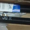 Garage Door Torsion Spring Set, Pair of 2" Electrophoresis Coated Garage Door Spring Replacement with 2 Non-Slip Winding Bars and Bearing, Minimum 16000 Cycles (.262x2x36)