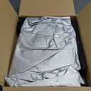 Full Car Cover Universal 6 Layers Outdoor Thicked All Weather Cover, Sunshield, Waterproof, Snow Proof, UV Proof, Scratch Proof, Bird Droppings, 6 Reflective Strips, Fits Sedans up 188"-198"