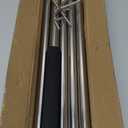 Clothes Hook Pole,29-71 Inch Adjustable Extension with Hook Bar.Suitable for Clothes Hanger Rod, Christmas light, Hanging Flowerpot Plants and Bird Feeder, Tent Shelter Camper Canopy (with two hooks)