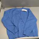 Women's Cardigan Sweaters Lightweight Crew Neck Button Down Long Sleeve Spring Outfits Fashion Clothing 2026 (Blue, M)