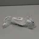 Flexible Clip Mount Compatible with Owlet, Motorola and Other Baby Monitor Camera with 1/4 Threaded Hole Without Tools or Wall Damage - White