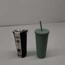 Manna Stuffed Tumbler 2 Packs (Black, Green)