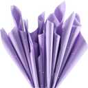 SUNCOLOR 120 Sheets 20"x14" Purple Tissue Paper for Gift Bags Packaging Glitter Art Tissue Paper for Crafts