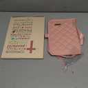 BellaHold Adjustable Bible Cover with 75 Bible Tabs - Bible Cover Case for Women，Waterproof, Washable Quilted Bible Case，Reusable Christian Gifts for Women (Pink, TS)