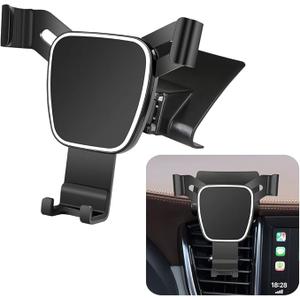 LUNQIN Car Phone Holder for Infiniti QX50 2019 2020 2021 2022 2023 2024 2025 and Infiniti QX55 20222025 Auto Interior Accessories Best Cell Phones Mount Cellphone Mobile Cradle Charging GPS Stand