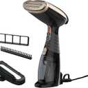 Conair Handheld Garment Steamer for Clothes, Turbo ExtremeSteam 1875W Fabric Steamer, Portable Handheld Design, Strong Penetrating Steam, , Black