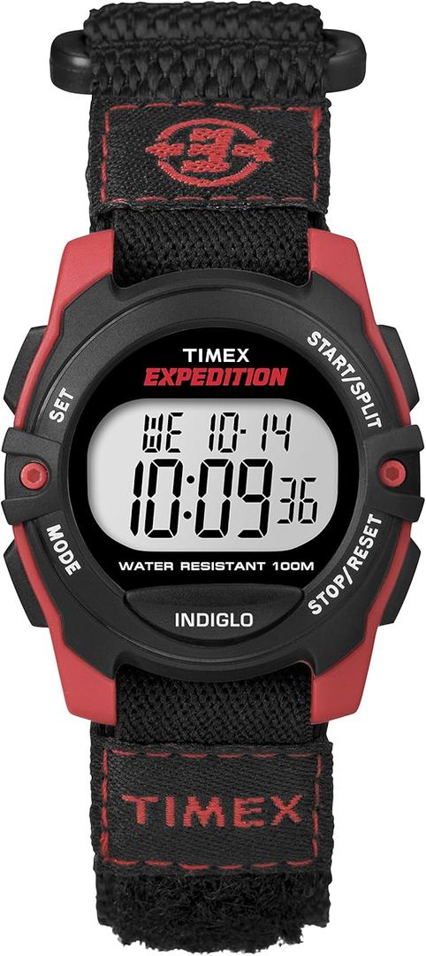 Timex Unisex Expedition Digital CAT 33mm Watch (Black/Red)