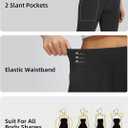 Libin Women's Golf Pants Stretchy Casual Travel Pant 7/8 Ankle Pants Athletic Sweatpants Dress Business Slacks with 4 Pockets, Large