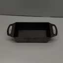 Lodge Cast Iron Loaf Pan 8.5x4.5 Inch, Black