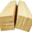 3/4 x 12 Inch 10 PCS Square Dowel Rods Wood Sticks Wooden Dowel Rods - Unfinished Bamboo Sticks - for Crafts,Home Decor, Model Making and DIYers