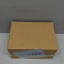 300 Pcs Clear Flat Cup Lids PET Plastic Lid with Straw Slot Disposable Plastic Transparent Cup Lids Fits for 12 oz, 16 oz, 20 o z, and 24 o z Cups for Iced Coffee Milkshake Ice Cream Home