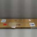 MAJARO Small Modern Console Table for Entryway, Tempered Glass with Metal Frame Sofa Table for Living Room, Hallway, Office (Single-Layer, Black)