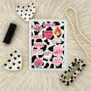 12PCS Black & White Kindle Cardstock Insert for 6.8 Kindle Paperwhite (11th Gen, 2021) Clear Case  12 Designs Cardstock Set with 100 Stickers, Gift for Book Lovers & Students