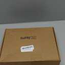 Huukeay 4 Pack Women's Maternity Shirts, Crew Neck Maternity Top Short Sleeve Casual Cotton Tee Side Ruched Pregnancy Clothes (Large, Pink, Light Blue, Grass Green, White)