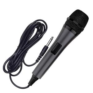 Karaoke USA M187 Professional Dynamic Microphone (Corded),Black