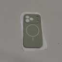 Miracase Magnetic for iPhone 17 Pro Case, Compatible with MagSafe, Integrated Silicone Camera Control Cover, 3.0mm Thicken Shockproof Drop Protection Phone Case for 17 Pro,Patina Green