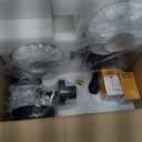 Battery Operated Wall Sconces Set of Two Rechargeable Battery Powered Gold Wall Light Fixtures with Remote Control Globe Glass Dimmable for Living Room Bedroom Mirror Hallway (2 Pack) (Black)