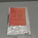 Heavy Duty Poly Bags for Shipping, 12 by 15 Mailer Bags, Home Storage. Clear, Durable, Tear Resistant, 100% Safe PE, Flexible, Can Be Recycled, Suffocation Warning in 3 Languages, 50 count (One Size)
