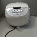 Tiger JBV-A18U-W 10-Cup (Uncooked) Micom Rice Cooker with Food Steamer & Slow Cooker, White