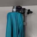 Chair Adjustable Umbrella with Clamp UPF 50+ with Universal Clamp for Beach Chair, Cyan