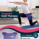 Magic Gel Hip Ice Pack Wrap - Reusable Cold Pack for Hip Bursitis, Hip Replacement Surgery and Hip Flexor Pain. Hip ice wrap for Inflammation, Swelling and Hip Pain Relief