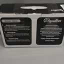 Papillon Back Massager,Shiatsu Neck Massager for Pain Relief,Electric Shoulder Foot Massage Pillow with Heat,Gifts for Mothers Day,Christmas Gifts for Women/Men,Deep Tissue Kneading for Waist,Legs (Black)