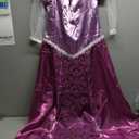 JerrisApparel Womens Princess Costumes Princess Dress Cosplay Dress up (12, Purple)