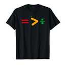 Juneteenth Equality Is Greater Than Division Afro Men Women T-Shirt 6XL Tall, Black 