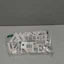 Jetec 2 Pack Winter Tabletop Signs with LED Lights, Wooden Winter & let It Snow Decor for Tiered Tray, Mantel & Shelf Wonderland Party (Blue/White)(Silver White)