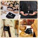 Shimeyao 13x13 Inch Black Makeup Towels Bulk Reusable Makeup Washcloths for Face Facial Remover Washcloths Absorbent Cotton Towel for Salon Spa Women Skin Care(6 Pcs,Cross Pattern)