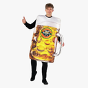 Morph Mens Beer Costumes for Adults Inflatable Stein Beer Halloween Costumes for Men Oktoberfest Alcohol Costume One Size