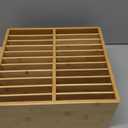 walowalo Marker Organizer Hold 176 Markers Birthday Gifts Christmas Gifts Bamboo Pen Holder Art Supply Pencil Storage Organizer 22 Compartments All-in-One Marker Storage for Home Office Desk Classroom