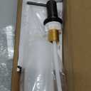 hansgrohe Bath and Kitchen Sink Soap Dispenser, Contemporary Modern in Brushed Black Chrome, 04539340