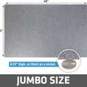 Drymate Dog Crate Mat Liner, Absorbs Urine, Waterproof, Non-Slip, Washable Puppy Pee Pad for Kennel Training - Use Under Pet Cage to Protect Floors, Thin Cut to Fit Design (USA Made) (L,Grey)(29"x48")