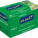 DR.EASY SUMMER FRESH Dryer Sheets Plant Based Formula 200 Ct Fabric Softener sheets for Laundry Essential Oil Scented No Artificial Fragrances No Dyes Reduce Static & Wrinkles Help Repel Pet Hair