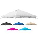 10x10 Canopy Replacement Top Cover,Pop Up Canopy Tent Top with Air Vent Ropes, Waterproof Sunshade Silver Coated Oxford Cloth for Outdoor Garden Patio Picnic Camping(Top Only,301 * 301cm)