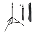 Heavy Duty Light Stand 9.5 Feet/2.8 Meters Adjustable Spring Cushioned Metal Photography Tripod Stand for Photo Studio Speedlight, Ring Light, Photographic Equipments Thickening Flash Stand