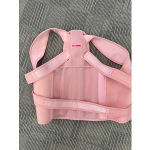 Fit Geno Small Unisex Full-Back Posture Brace  Adjustable Shoulder Aligner & Spine Support for Scoliosis/Kyphosis Pain Relief